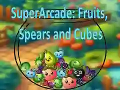 Игра SuperArcade: Овошје, Копја и Коцки онлајн Игра SuperArcade: Овошје, Копја и Коцки онлајн