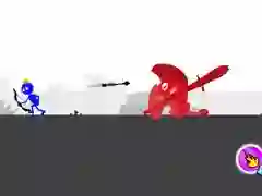 Игра Црвено и Сино - Загатки на Шпион Стикмен онлајн Игра Црвено и Сино - Загатки на Шпион Стикмен онлајн