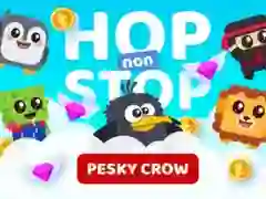 Игра Скочи без прекинување Раздразливата Врана онлајн Игра Скочи без прекинување Раздразливата Врана онлајн