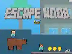 Игра Бегање од Нуб Мечка онлајн Игра Бегање од Нуб Мечка онлајн