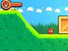 Игра Црвена Топка Ролна онлајн