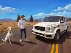 Игра Возач на Градот G Wagon онлајн