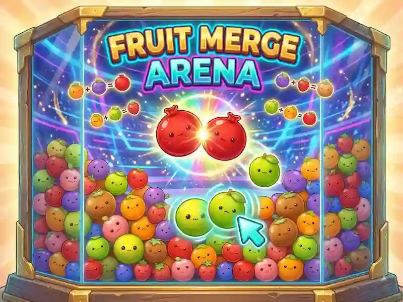 Игра Fruit Merge Arena онлајн