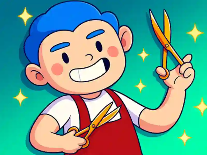 Игра Продавница за Барбер во мирување онлајн