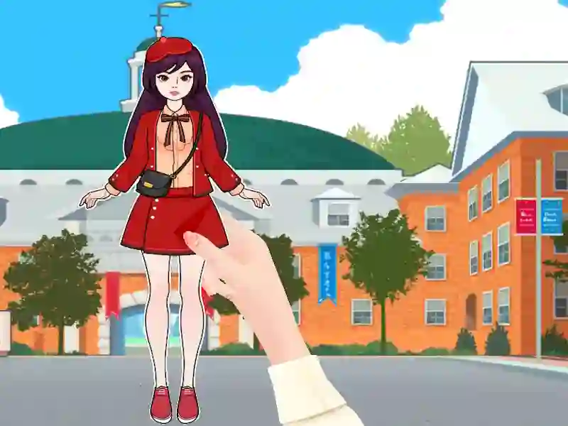 Игра Облека и шминка за хартиена кукла онлајн