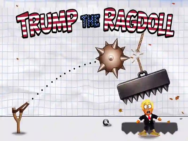Игра Trump the Ragdoll онлајн