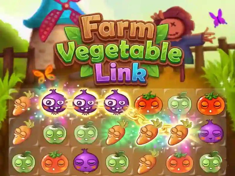 Игра Farm Vegetable Link онлајн