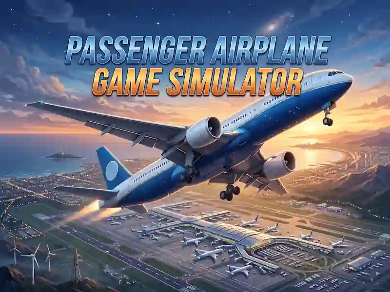 Игра Passenger Airplane Game Simulator онлајн