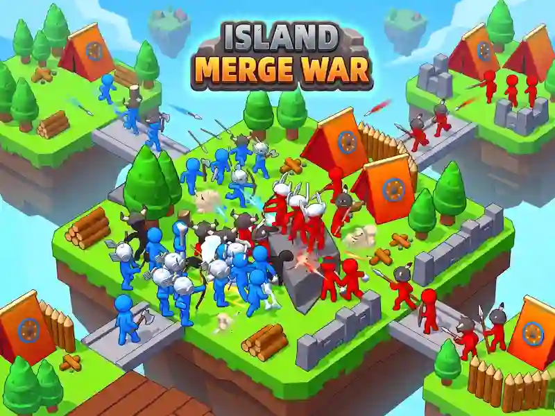 Игра Island Merge war онлајн