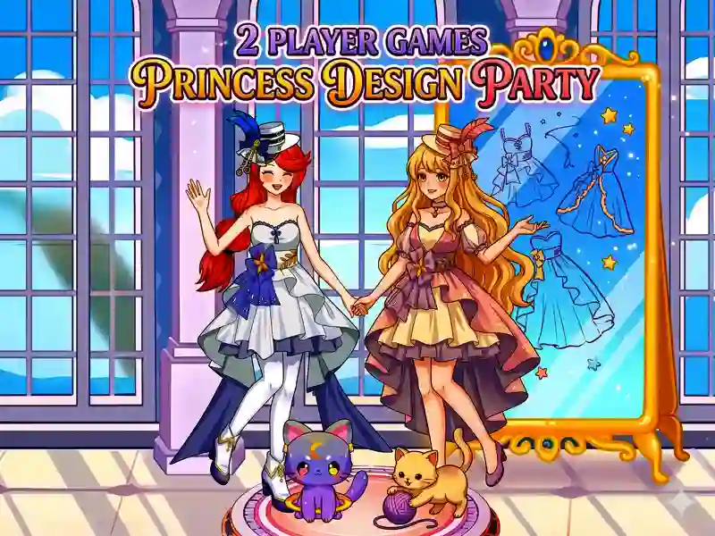 Игра 2 Player Games Princess Design Party онлајн