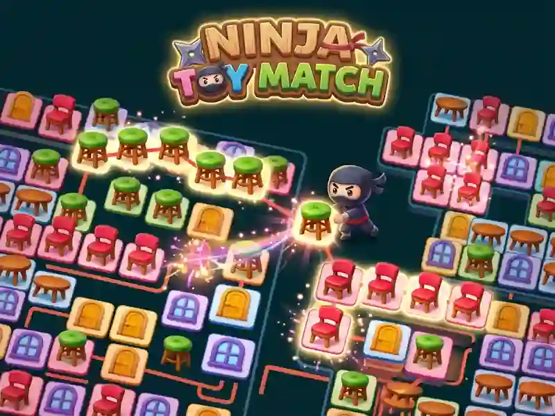 Игра Ninja Toy Match онлајн