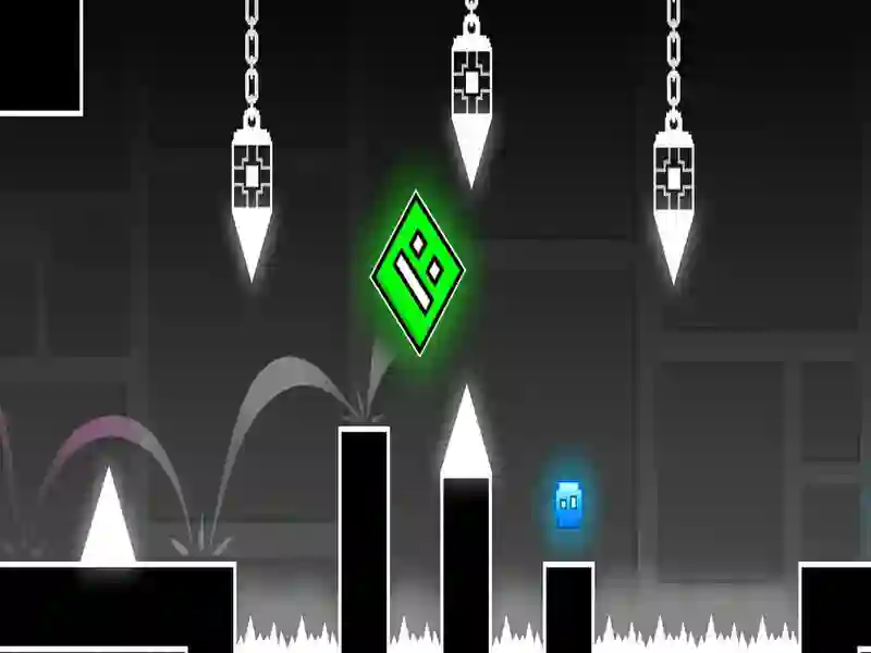 Игра Геометриски платформа онлајн