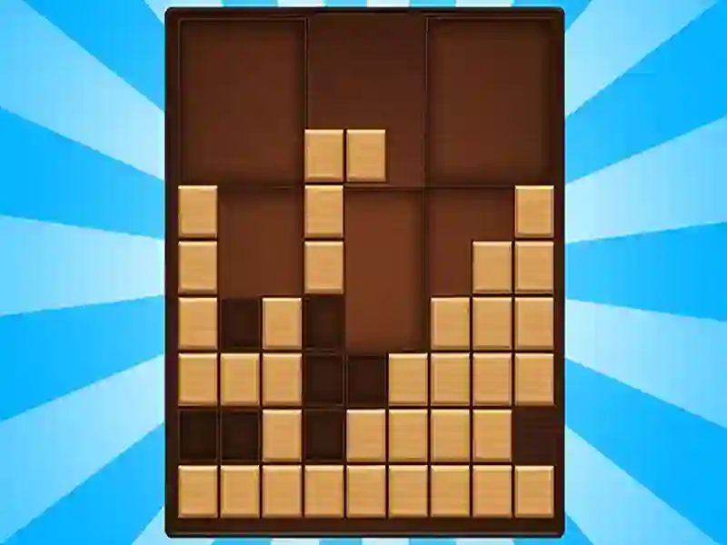 Игра Преклопете ги блоковите Поврзете дрвени блокови! онлајн