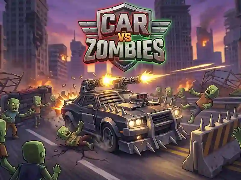 Игра Car VS Zombies онлајн
