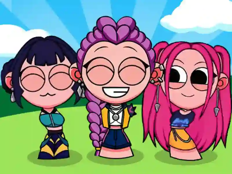 Игра Музички ритми за К-поп студио онлајн