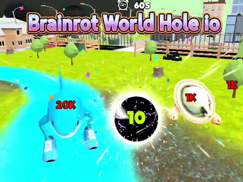 Игра World of Brainrot Hole онлајн