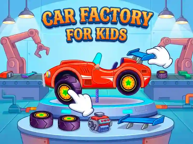 Игра Car Factory For Kids онлајн