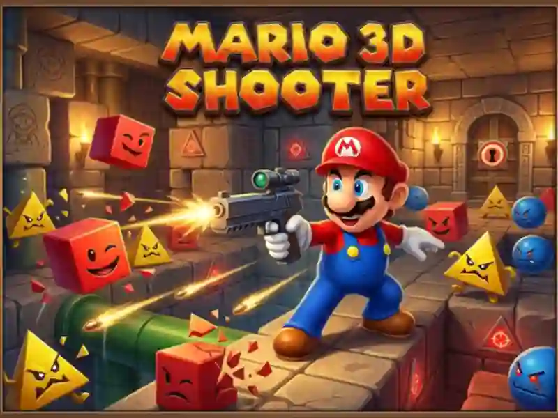 Игра Mario 3D Shooter онлајн
