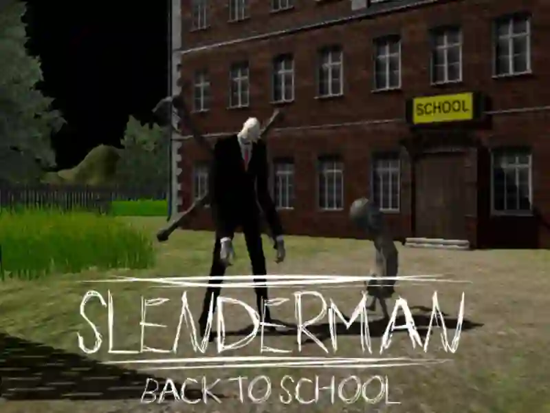 Игра Slenderman: Назад на училиште онлајн
