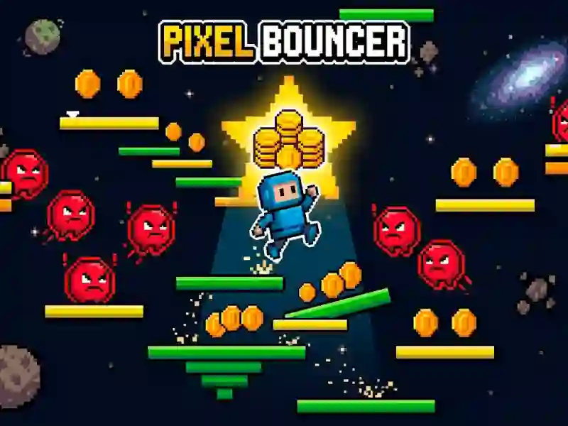 Игра Pixel Bouncer онлајн