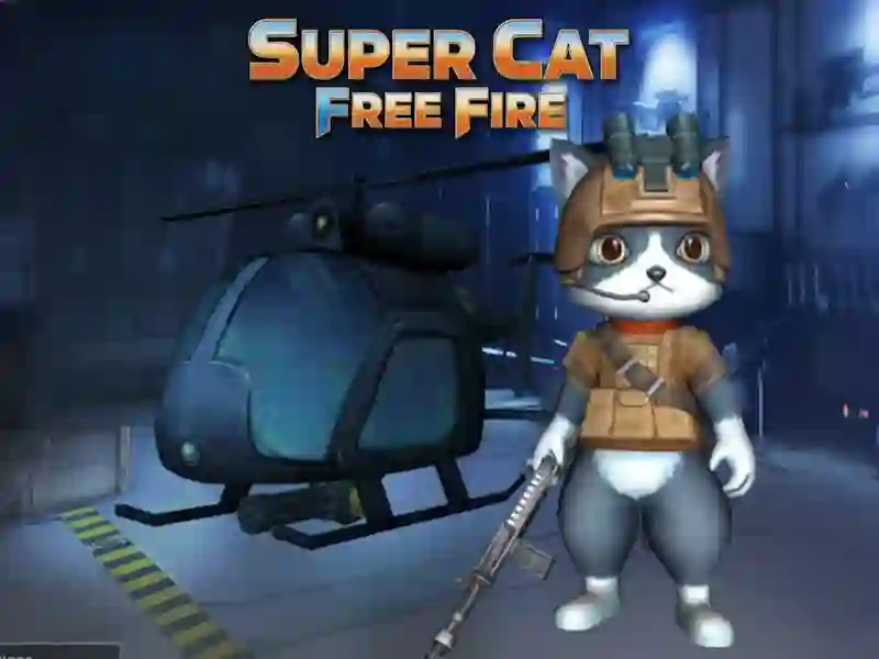 Игра Super Cat Free Fire онлајн