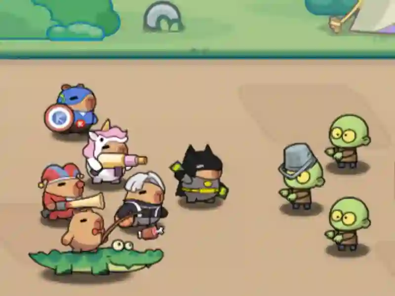 Игра Капибара, напред! онлајн