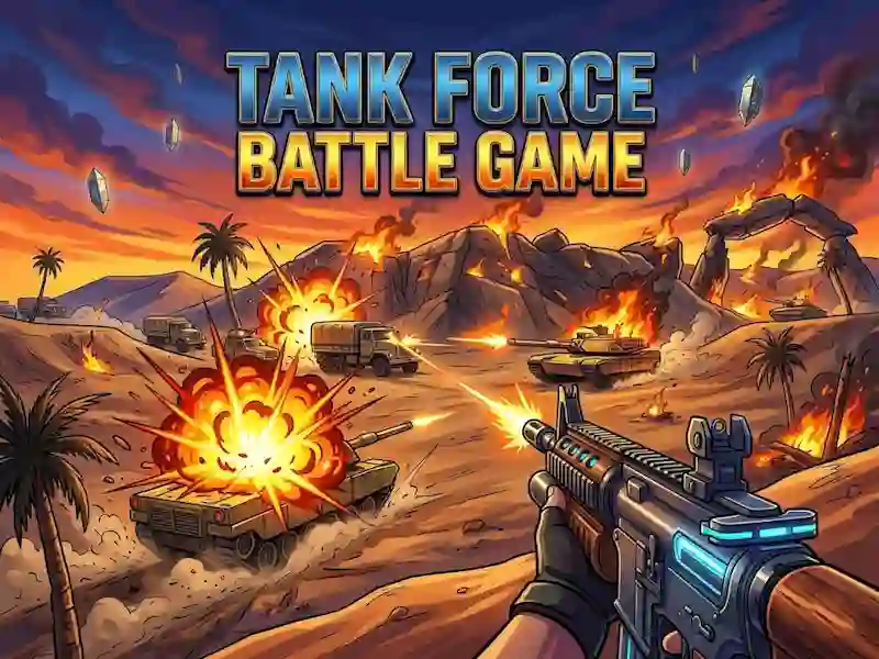 Игра Tank Force Battle Game онлајн