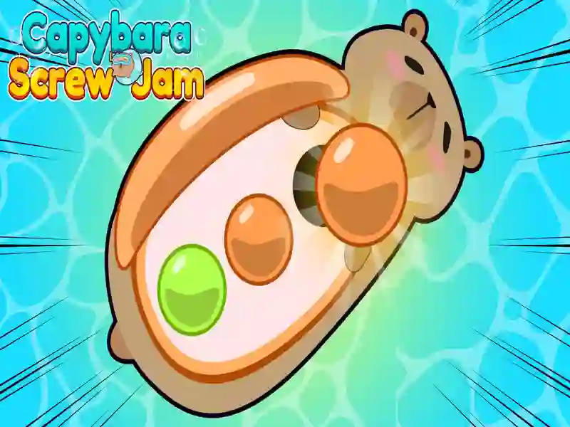 Игра Капибара: џем од завртки онлајн Игра Капибара: џем од завртки онлајн