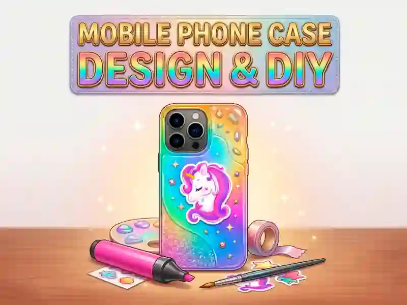 Игра Mobile Phone Case Design & DIY онлајн