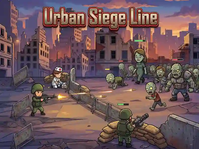 Игра Urban Siege Line онлајн