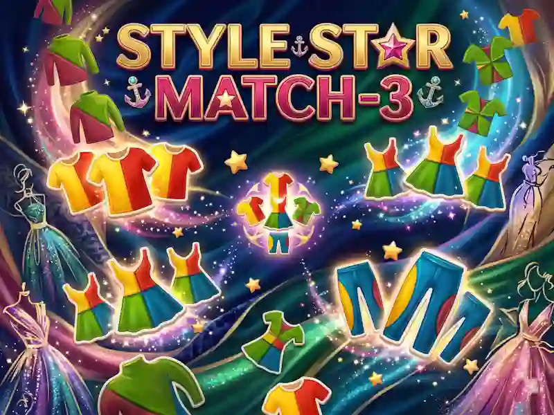 Игра Style Star Match-3 онлајн