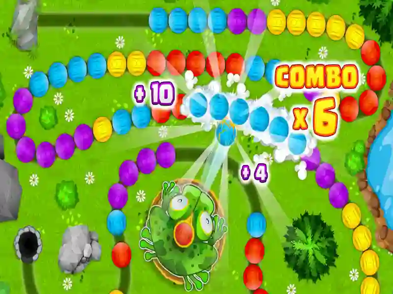 Игра Мермерна жаба: авантура онлајн