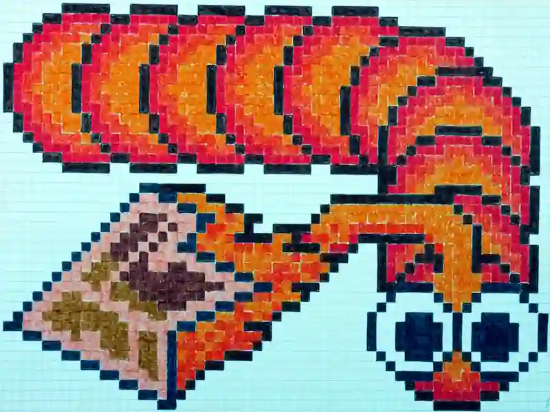 Игра Змија на пиксели онлајн