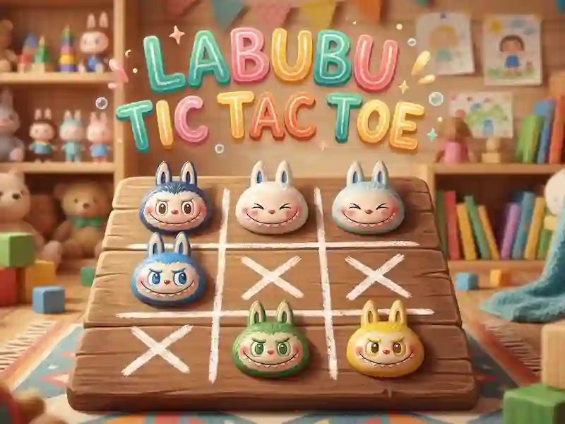 Игра Labubu Tic Tac Toe онлајн