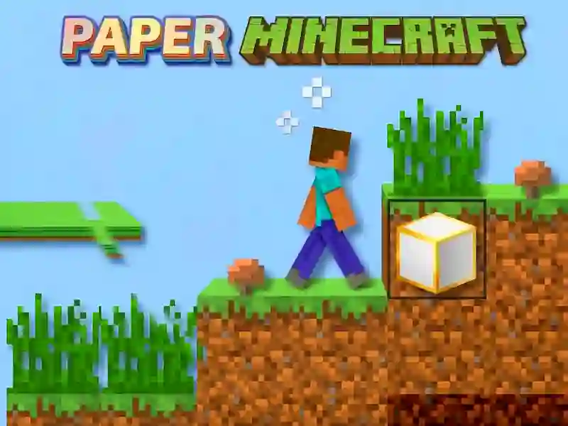 Игра Paper Minecraft онлајн