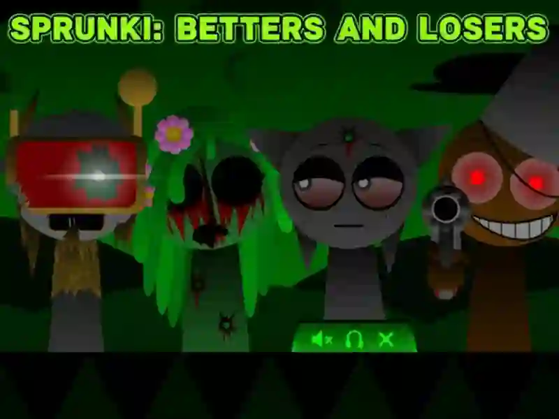Игра Sprunki: Облози и загуби онлајн