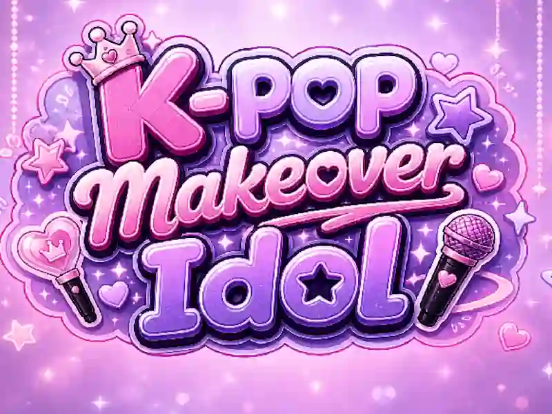 Игра K-pop Makeover Idol онлајн