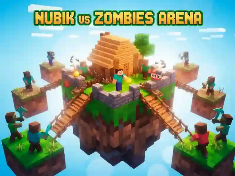 Игра Noob vs Zombies: Arena онлајн