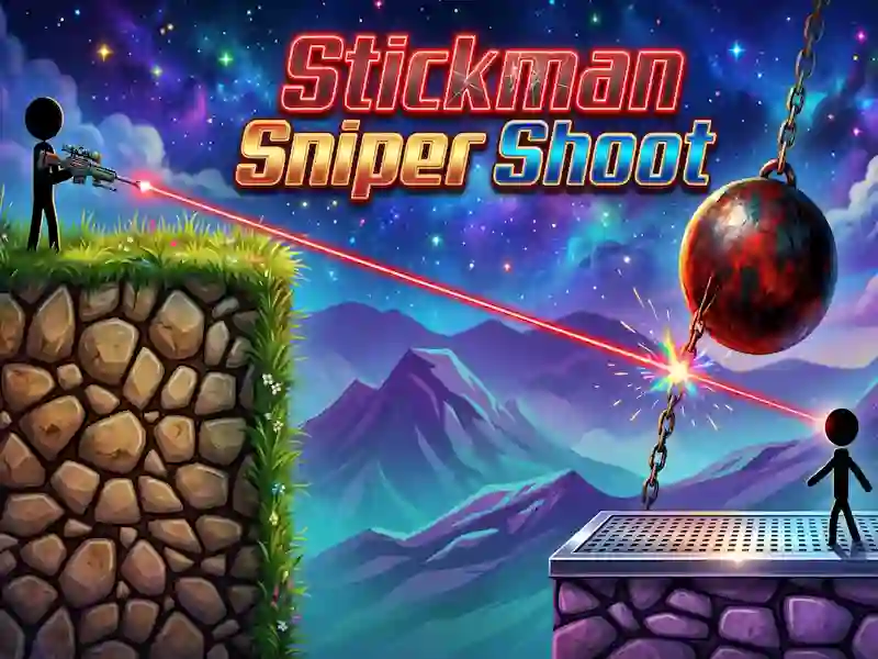 Игра Stickman Sniper Shoot онлајн
