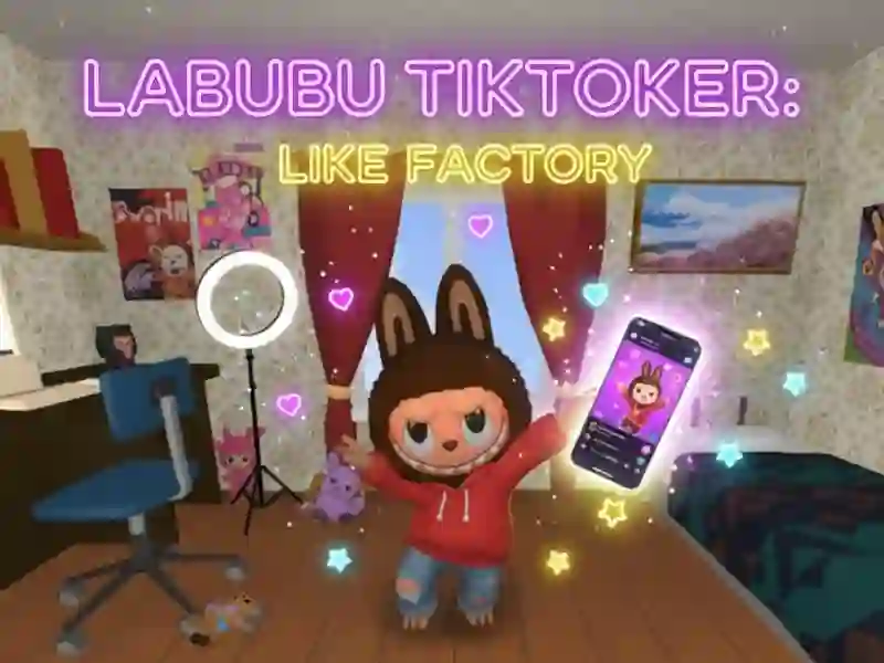 Игра Labubu TikToker: Како фабрика онлајн