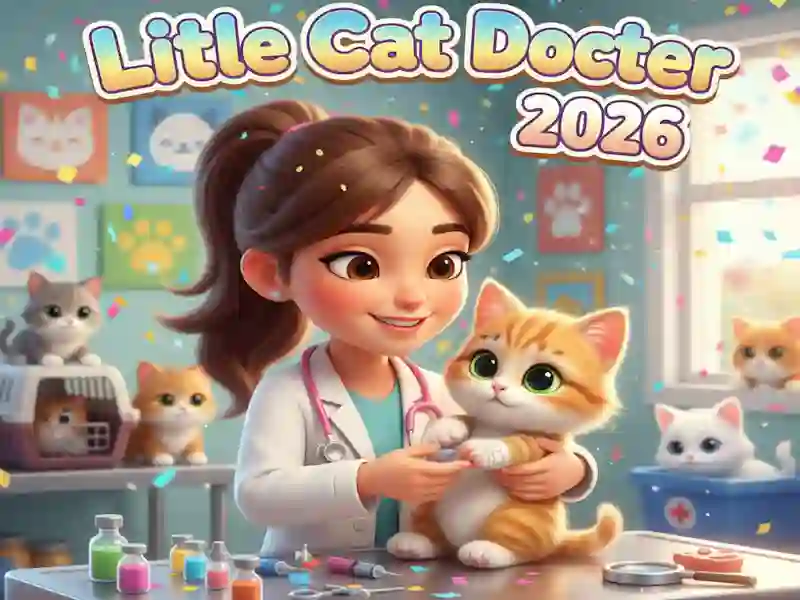 Игра Little Cat Doctor онлајн