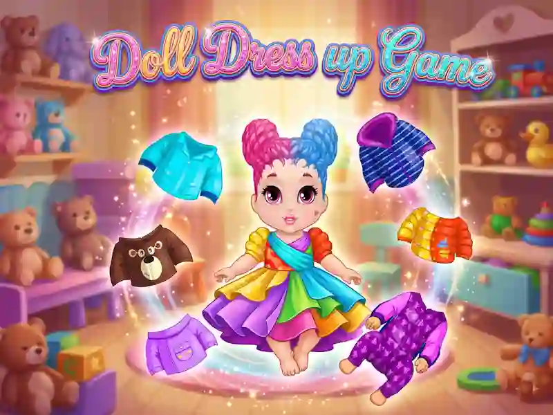 Игра Doll Dress up Game онлајн