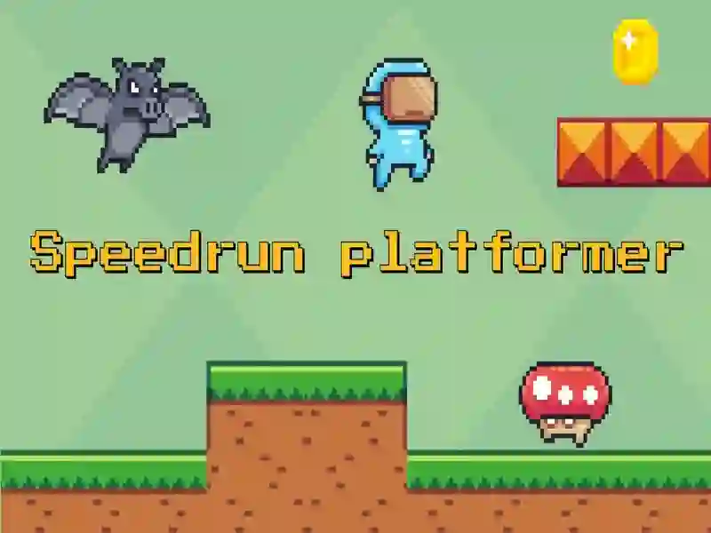 Игра Платформер со голема брзина онлајн
