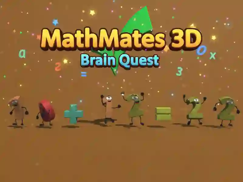 Игра Math Friends 3D: Smart Quest онлајн
