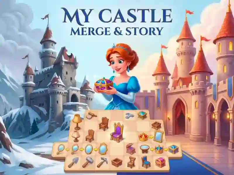 Игра My Castle. Merge & Story онлајн