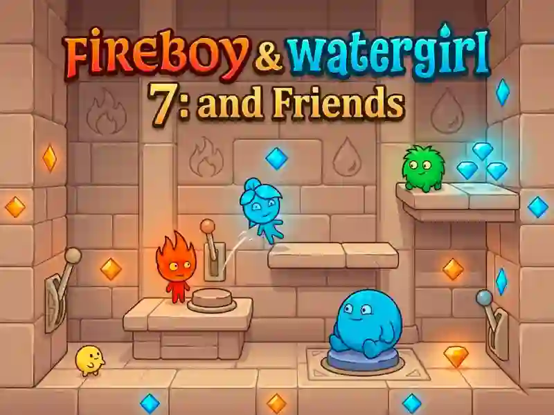 Игра Fireboy & Watergirl 7: and Friends онлајн