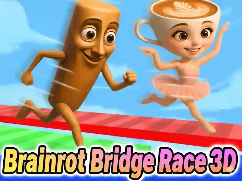 Игра Италијански Brainrot: Bridge Race 3D онлајн