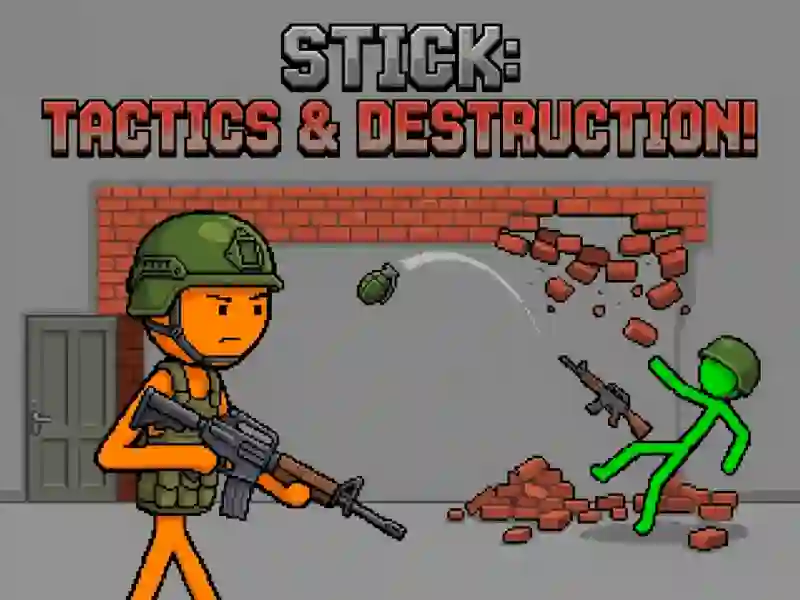 Игра Stick: Tactics & Destruction онлајн