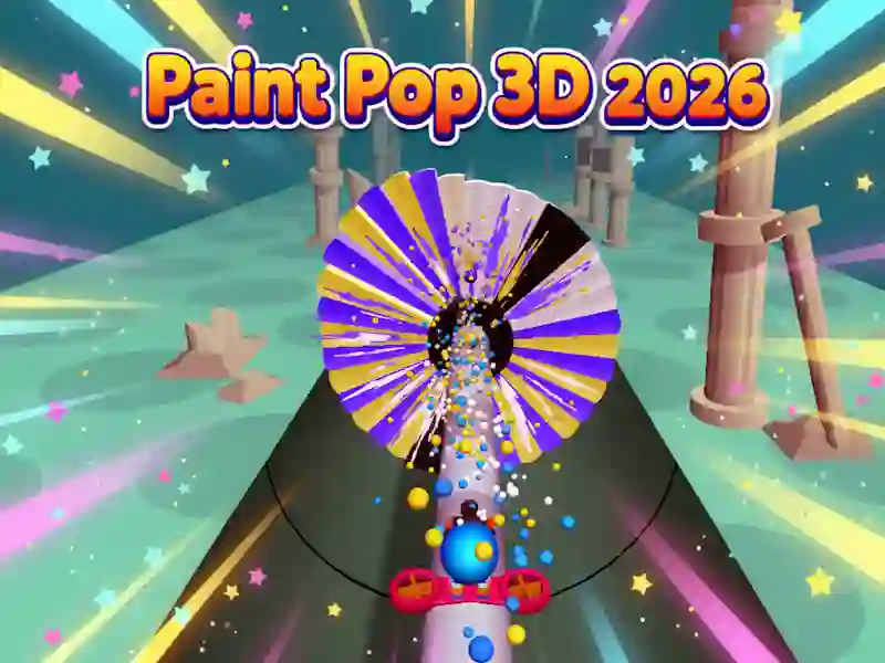 Игра Paint Pop Art 3D 2026 година онлајн