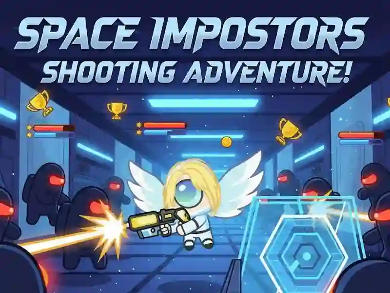 Игра Space Imposters: Shooting Adventure онлајн